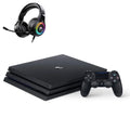 Bundle Black BOLT PlayStation 1TB Console 4 Included New Pro AXTION Like Gaming