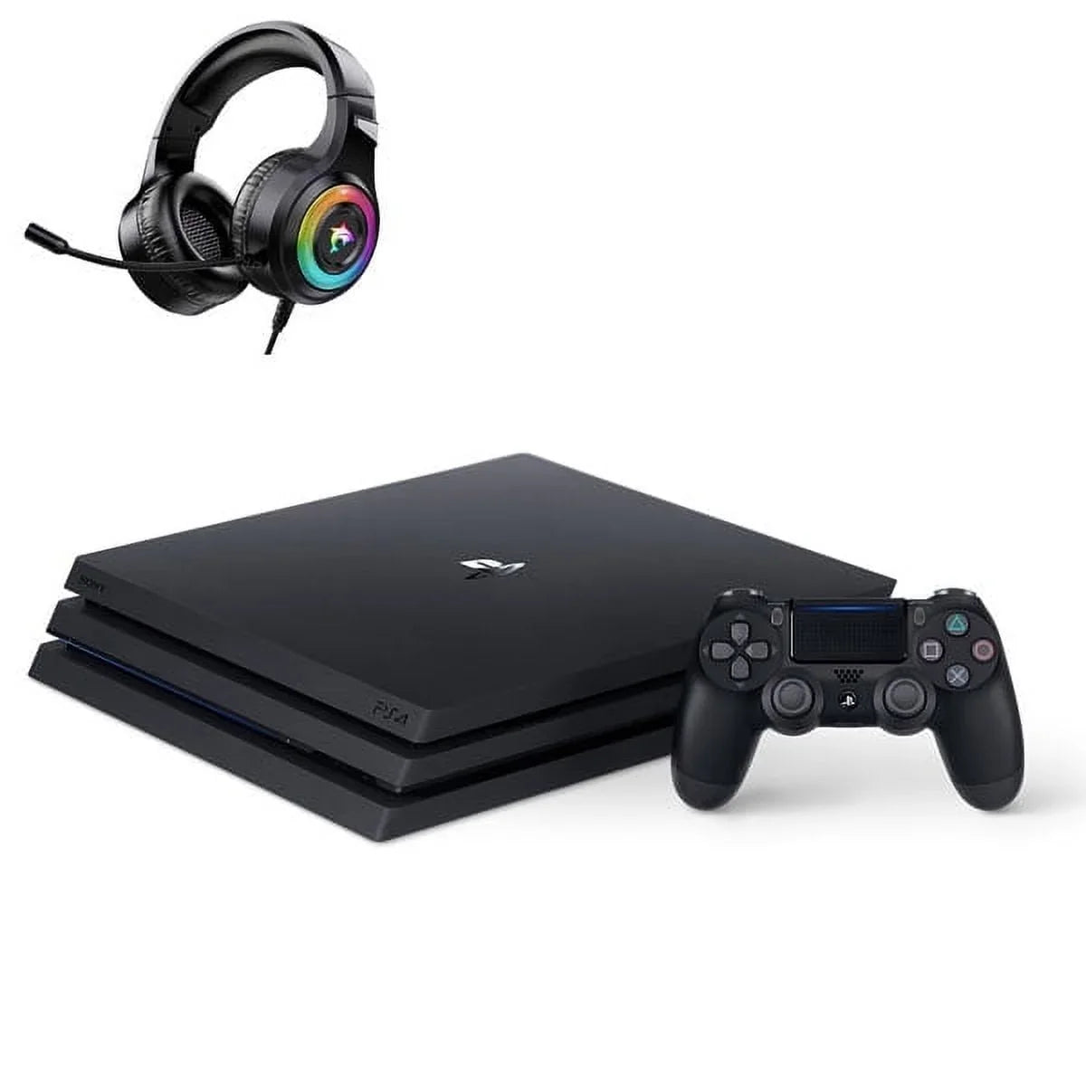 Bundle Black BOLT PlayStation 1TB Console 4 Included New Pro AXTION Like Gaming