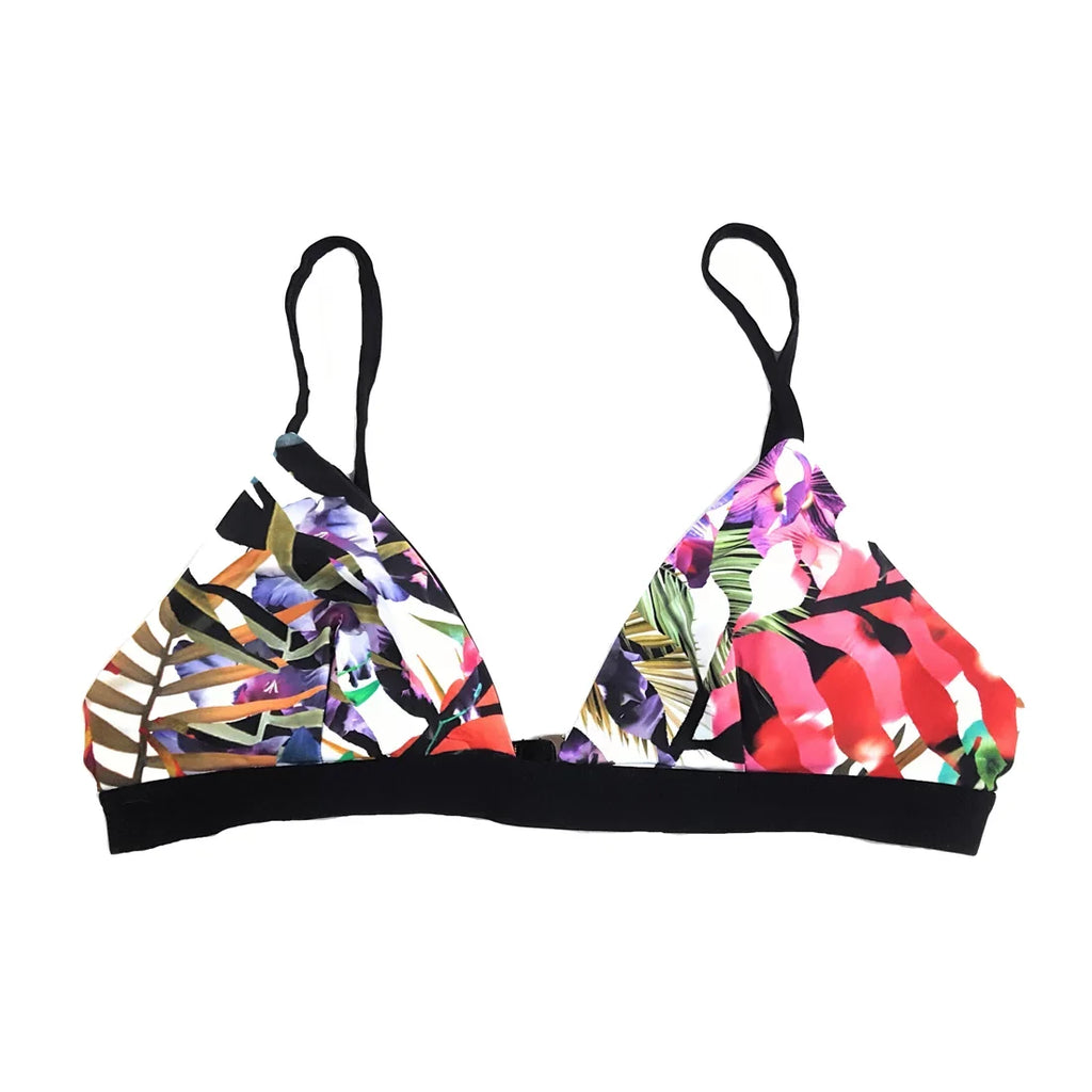 Miller Top, Large Nicole Multi, Triangle Bikini