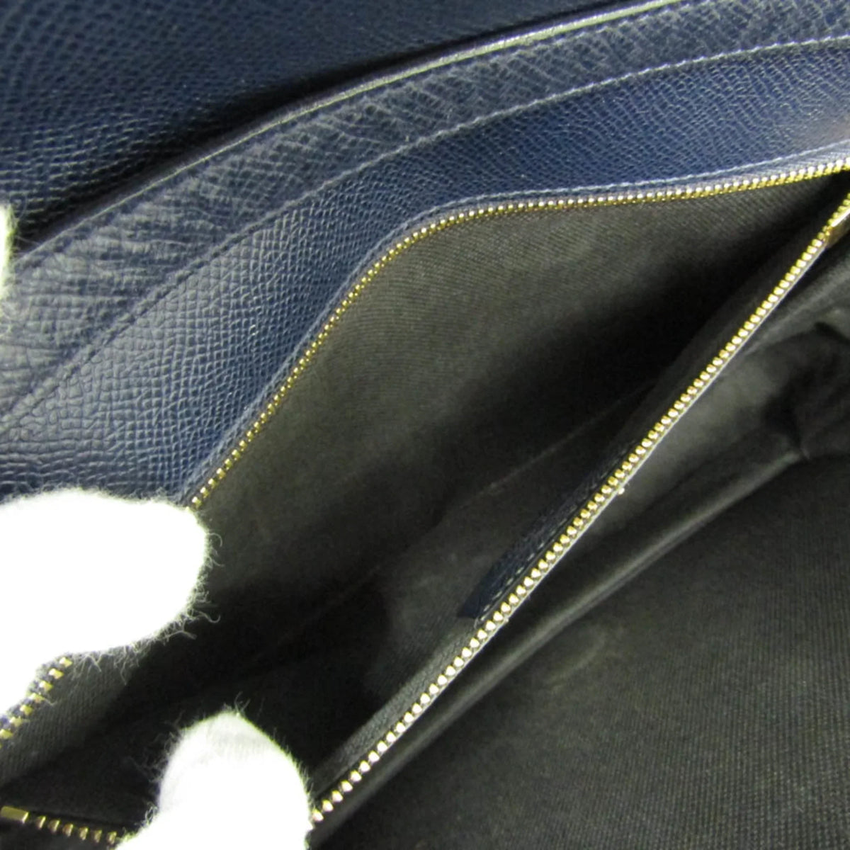 0011 Navy Ferragamo (Good) Women's Vara Shoulder Salvatore AU-21 Pre-Owned Leather Bag