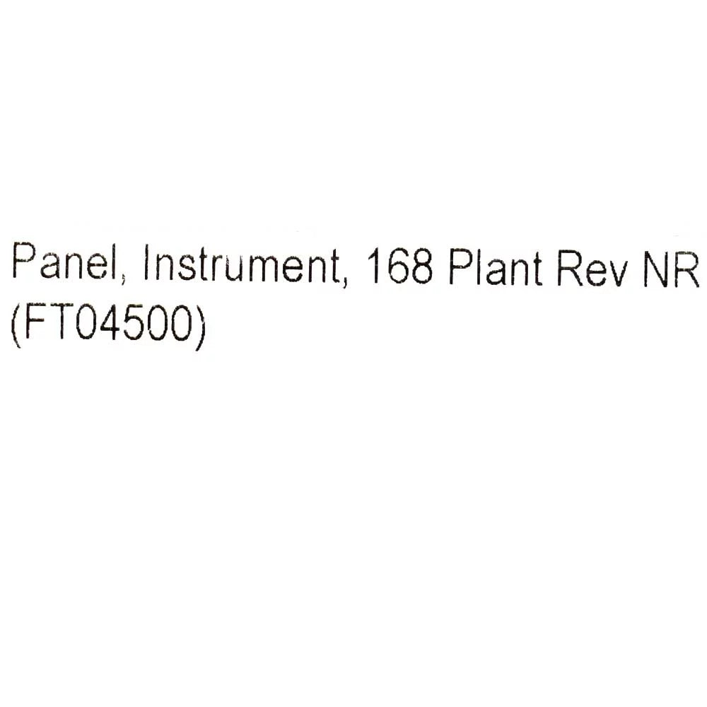 3/4 Boat Blank 16 168 Phantom Instrument 324259 Panel Ranger Inch |