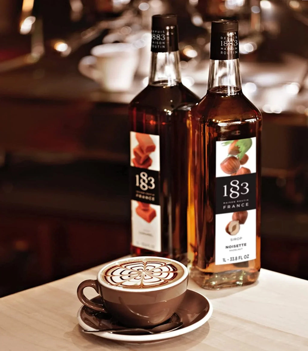 '- Bottle Maison Blackcurrant (1L) Syrup 1883 Routin