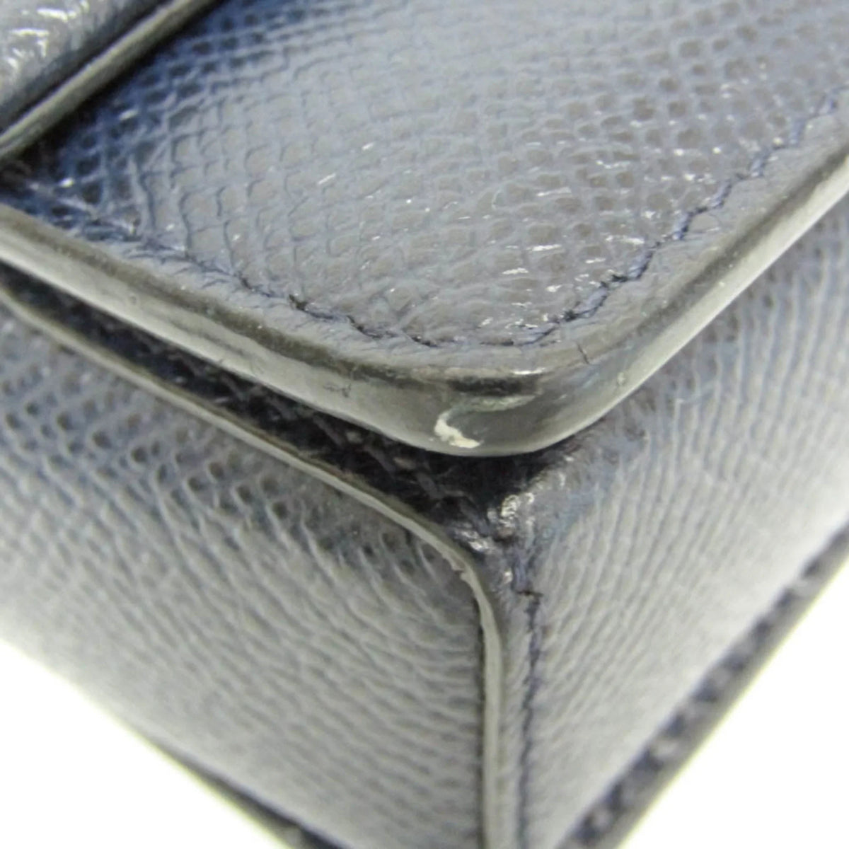 0011 Navy Ferragamo (Good) Women's Vara Shoulder Salvatore AU-21 Pre-Owned Leather Bag