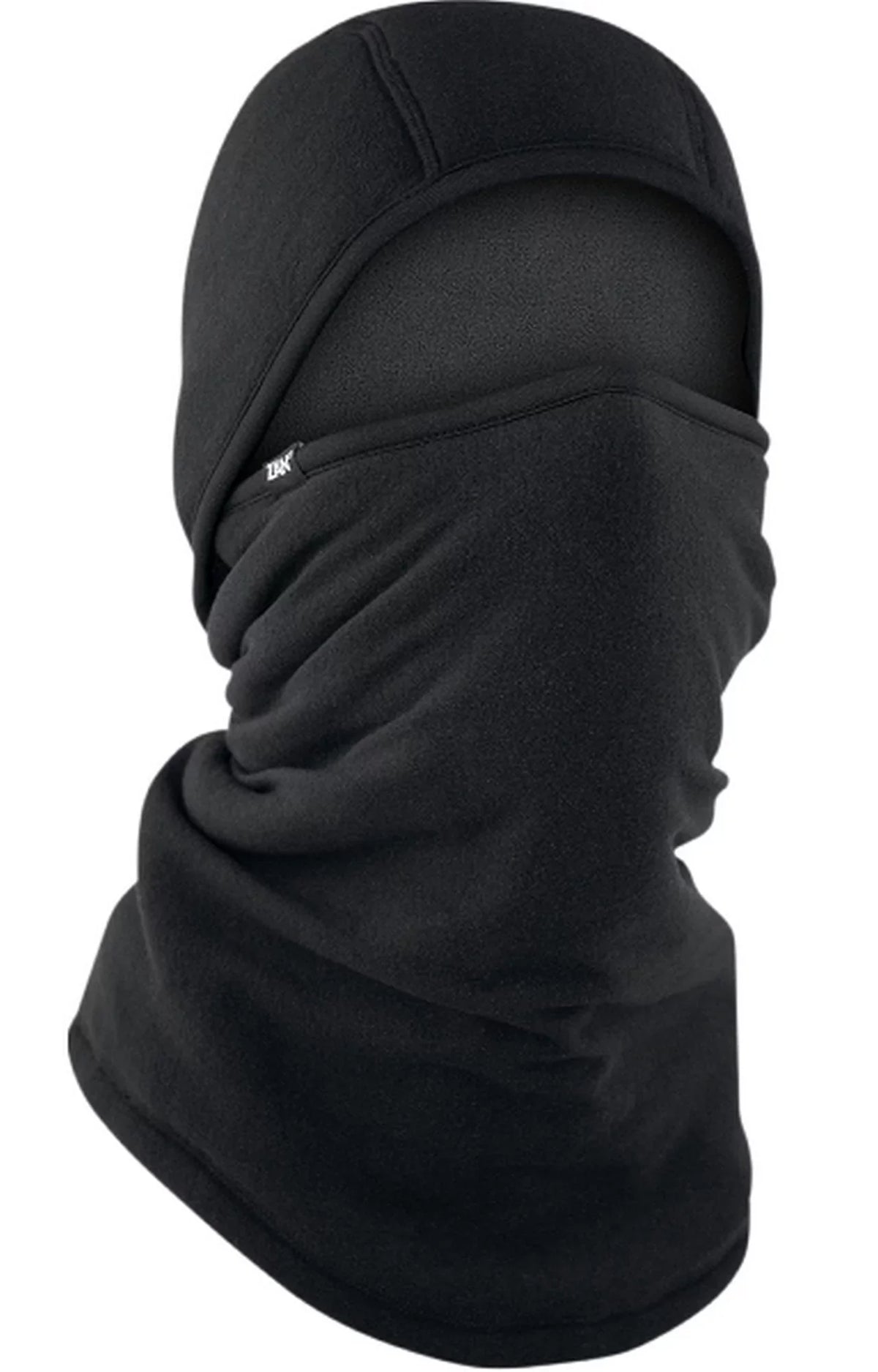 Zan Fleece Low-Pile Black Headgear Balaclava Sportflex