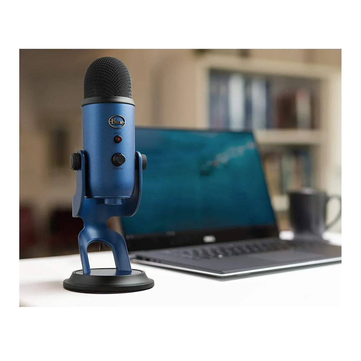 Bundle Yeti Headphones with Filter Pop Microphones and Blue Microphone USB