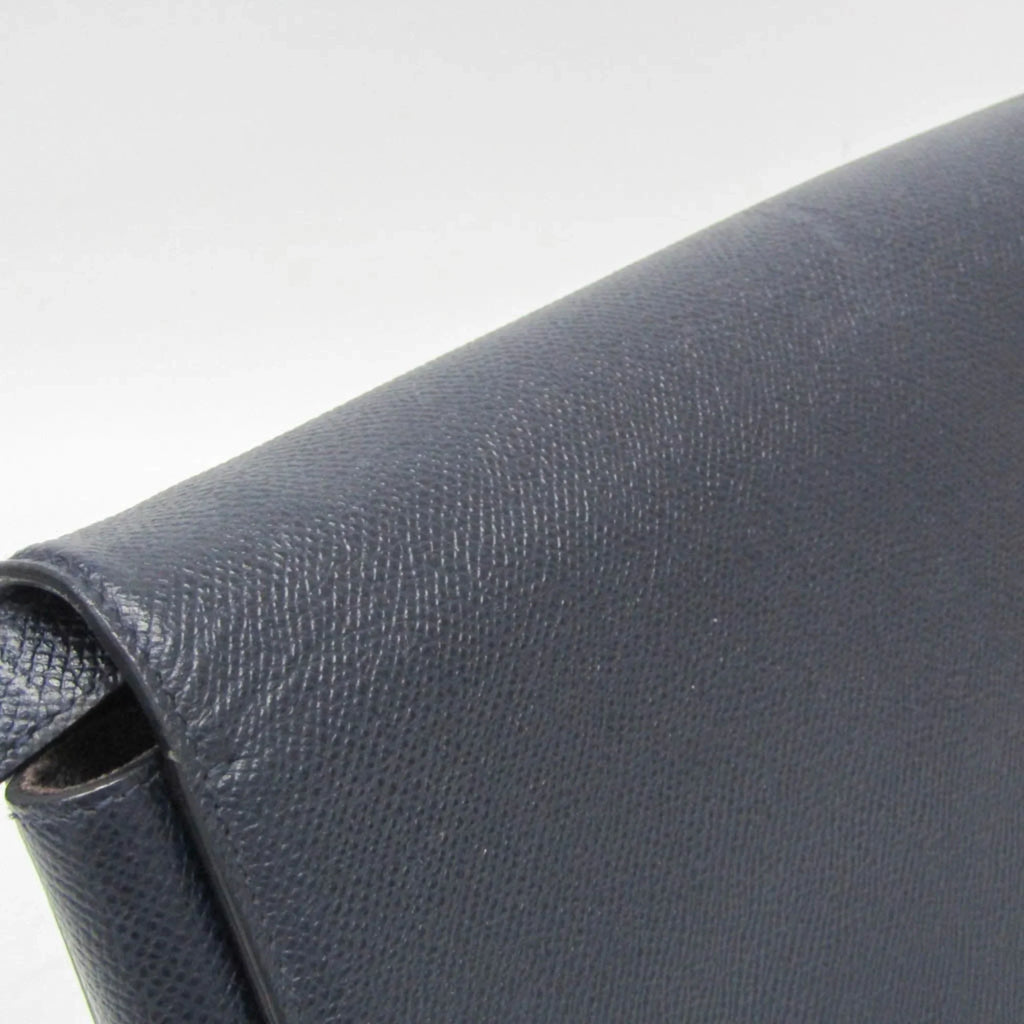 0011 Navy Ferragamo (Good) Women's Vara Shoulder Salvatore AU-21 Pre-Owned Leather Bag