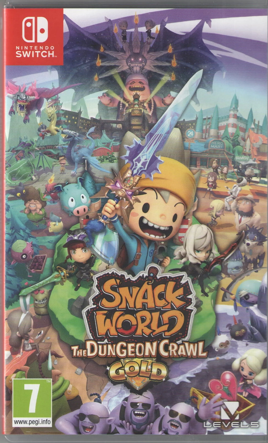 Snack The Gold Crawl World: for Nintendo Dungeon Switch