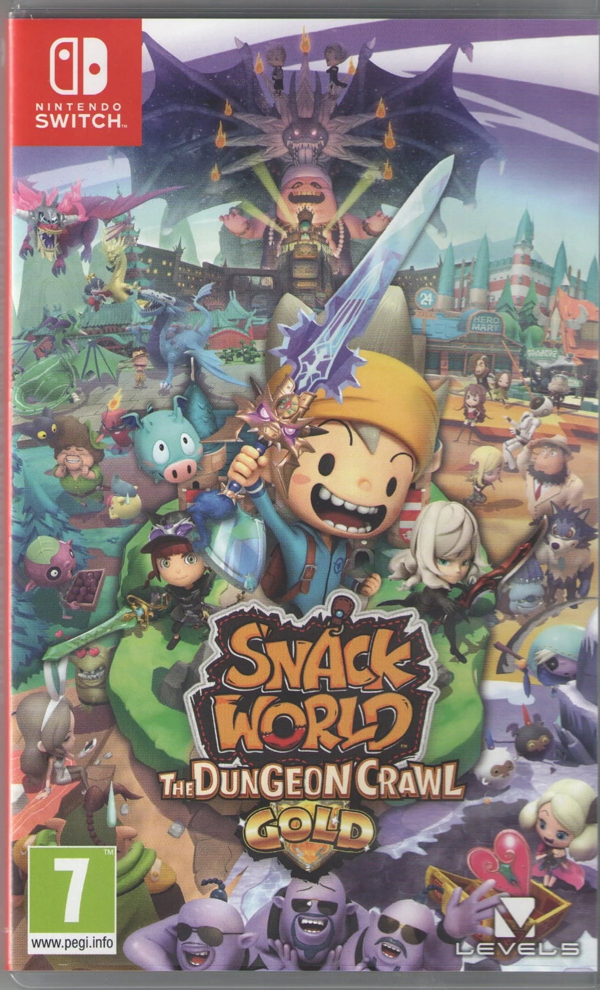 Snack The Gold Crawl World: for Nintendo Dungeon Switch
