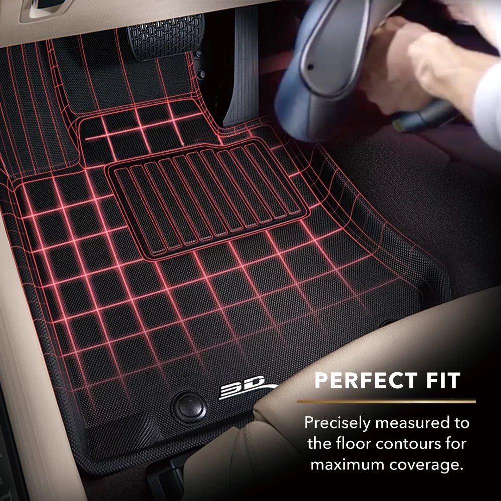 SUBARU FORESTER (BLACK) Mat Row KAGU Second MAXpider 3D compatible with Floor 2009-2014 -