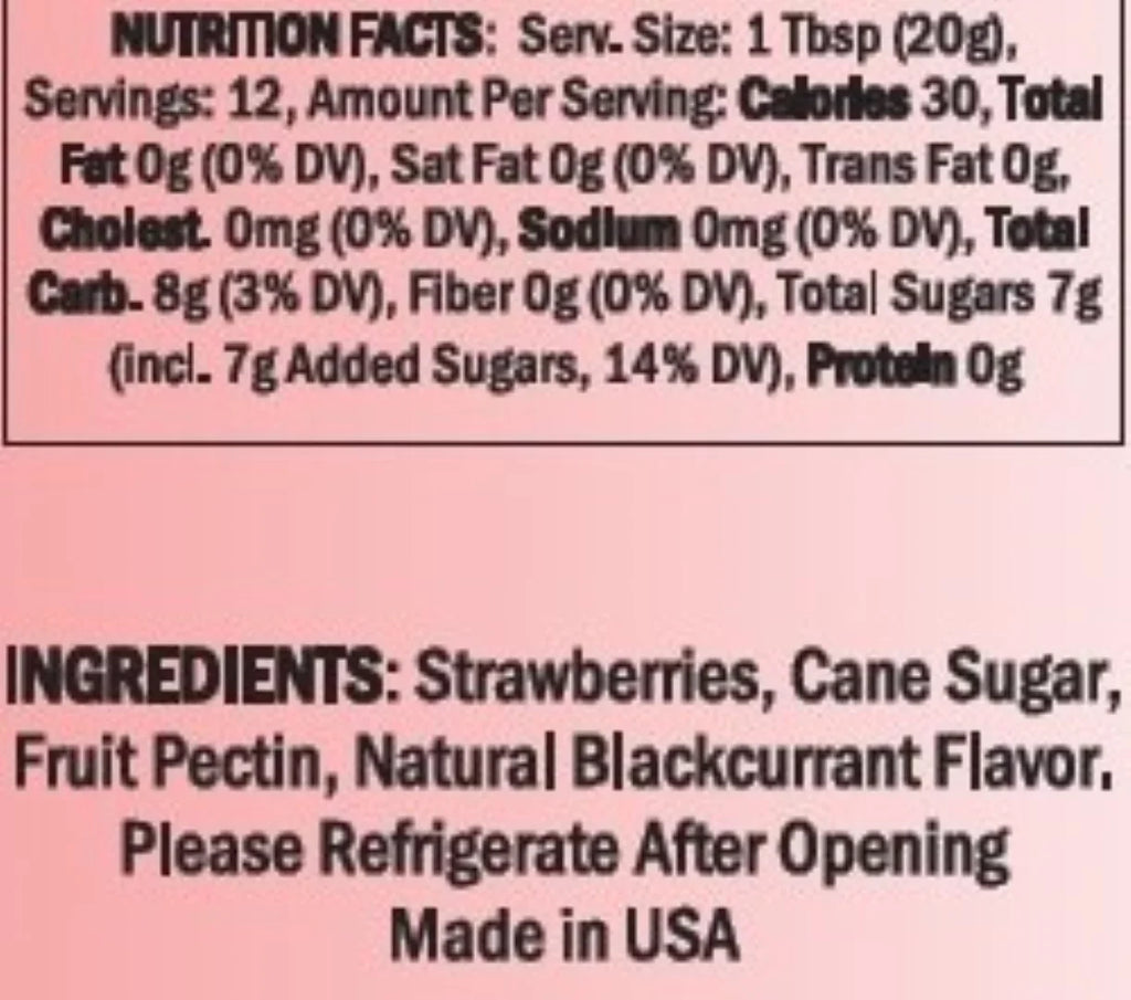 sugar brands) and most Wonderful less Strawberry 70 Delicious (3 (with Foodie. a Blackcurrant Amazing Gift for - percent than Flavor. fruit Jam Pack) - Spreadable. Premium