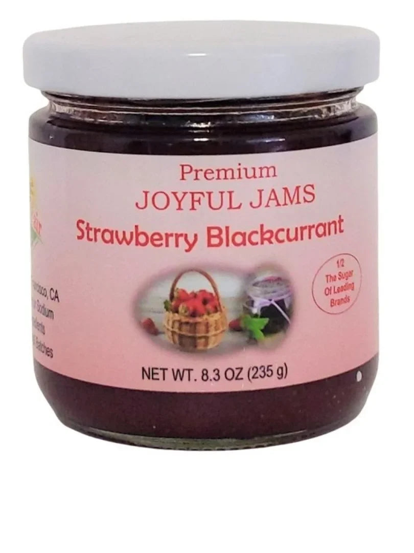 sugar brands) and most Wonderful less Strawberry 70 Delicious (3 (with Foodie. a Blackcurrant Amazing Gift for - percent than Flavor. fruit Jam Pack) - Spreadable. Premium